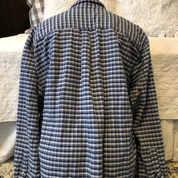 Eddie Bauer 100% cotton MENS BUTTON UP LONG SLEEVE - Picture 3 of 8